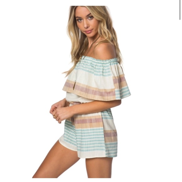 ONEILL Womens Wovens Shayne Jumpsuit Swim Cover Up
